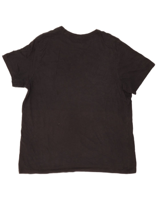 T-shirt grafica da uomo Nike Top 2XL cotone nero