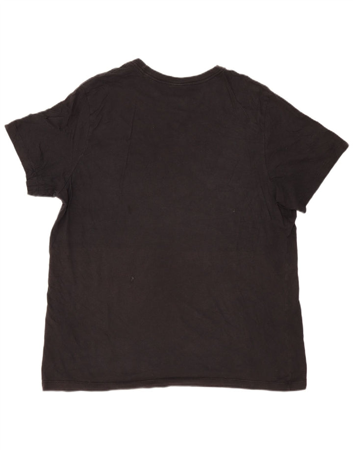 T-shirt grafica da uomo Nike Top 2XL cotone nero