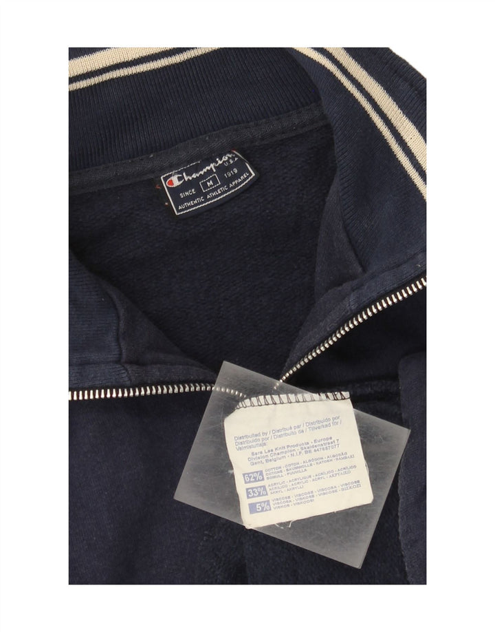 Giacca da tuta da uomo Champion in cotone blu navy medio