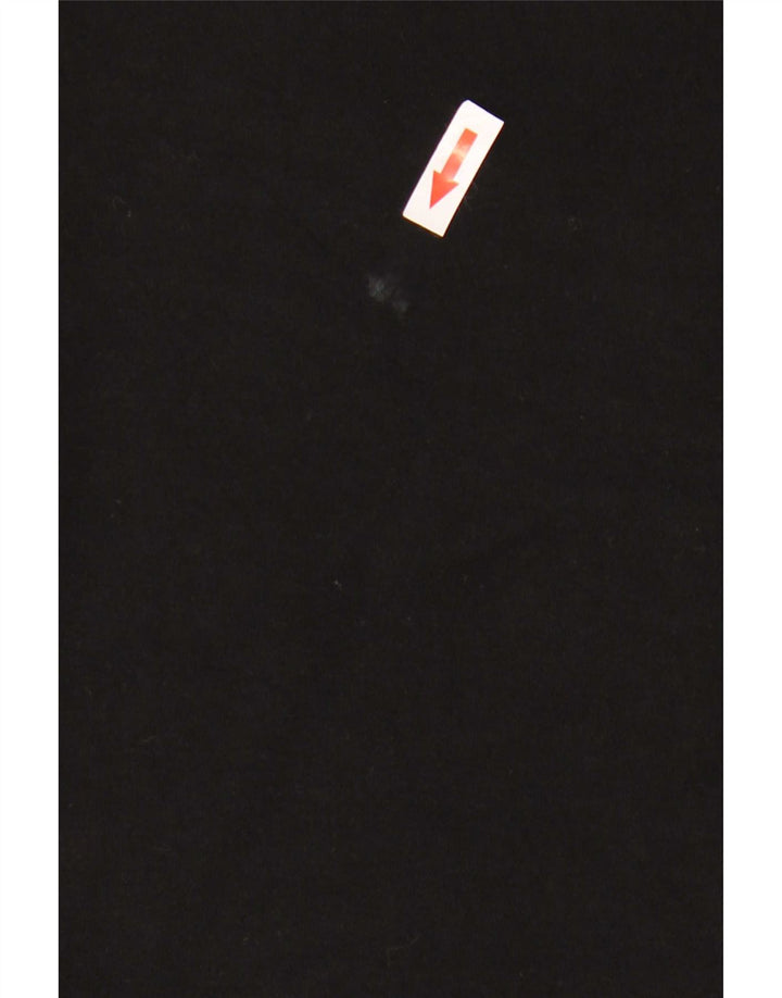 Maglione con cappuccio da uomo Ellesse grande cotone geometrico nero