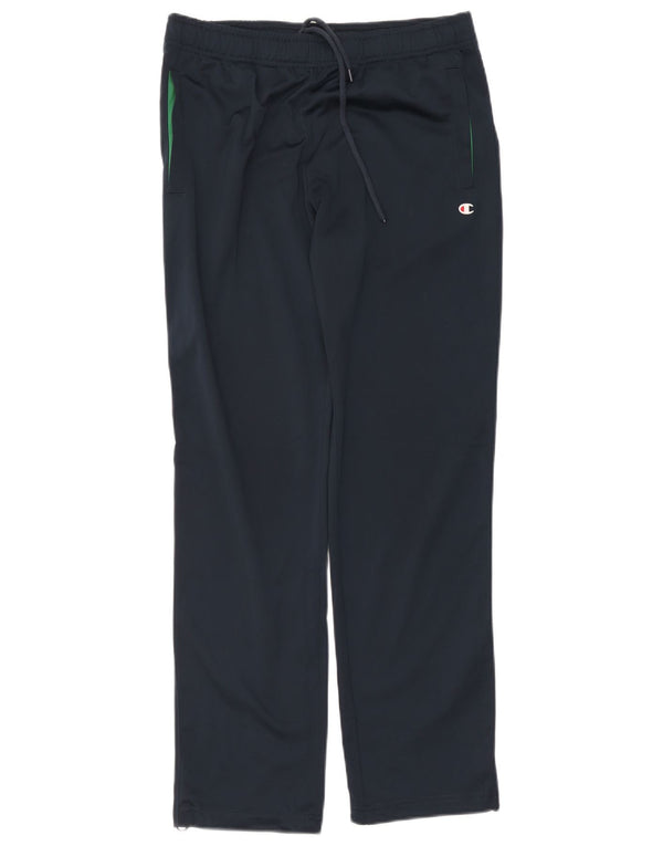 Pantaloni da tuta da uomo Champion piccoli in poliestere blu navy