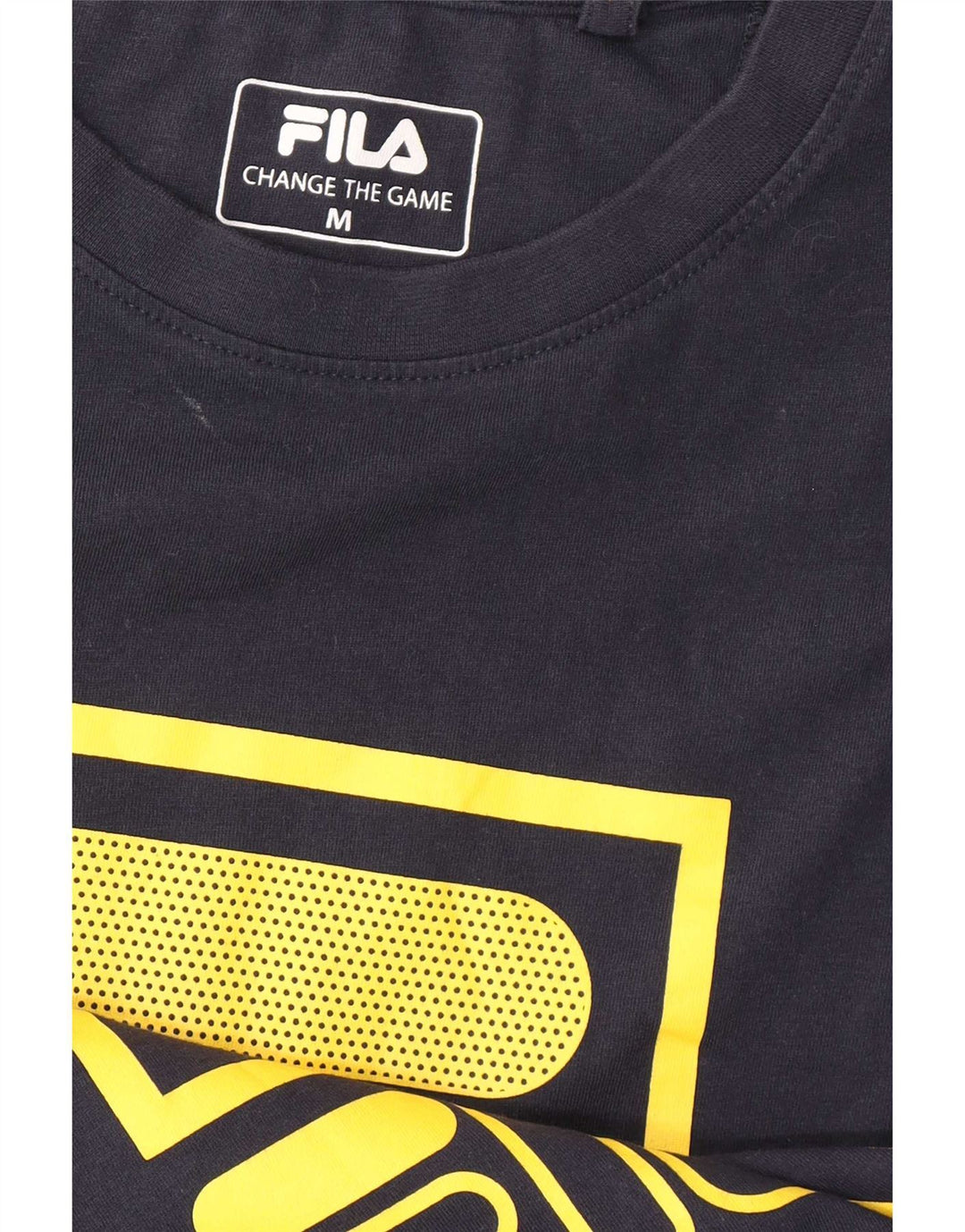 T-shirt grafica da uomo Fila Top blu navy medio