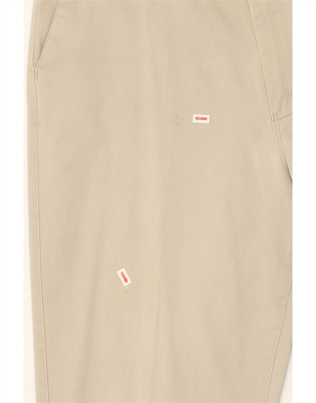 WRANGLER Mens Straight Chino Trousers W36 L25  Beige Vintage Wrangler and Second-Hand Wrangler from Messina Hembry 