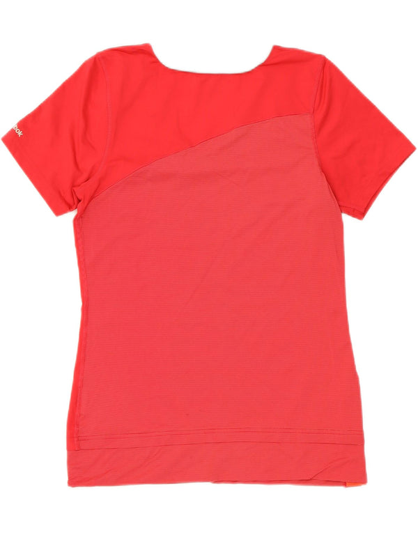 T-shirt REEBOK da donna Top UK 12 poliestere rosa medio