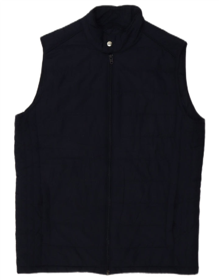 Gilet imbottito da uomo Jack & Jones UK 38 medio blu navy