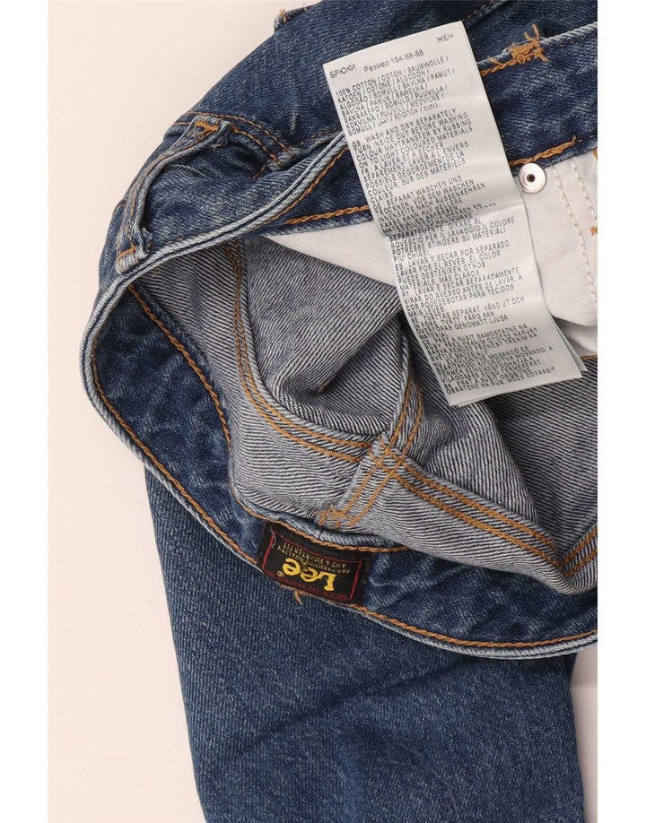 Jeans Lee Carol da uomo cropped W28 L25 cotone blu