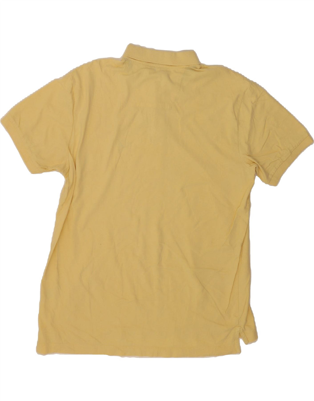 NAUTICA Mens Polo Shirt Large Yellow Cotton Vintage Nautica and Second-Hand Nautica from Messina Hembry 