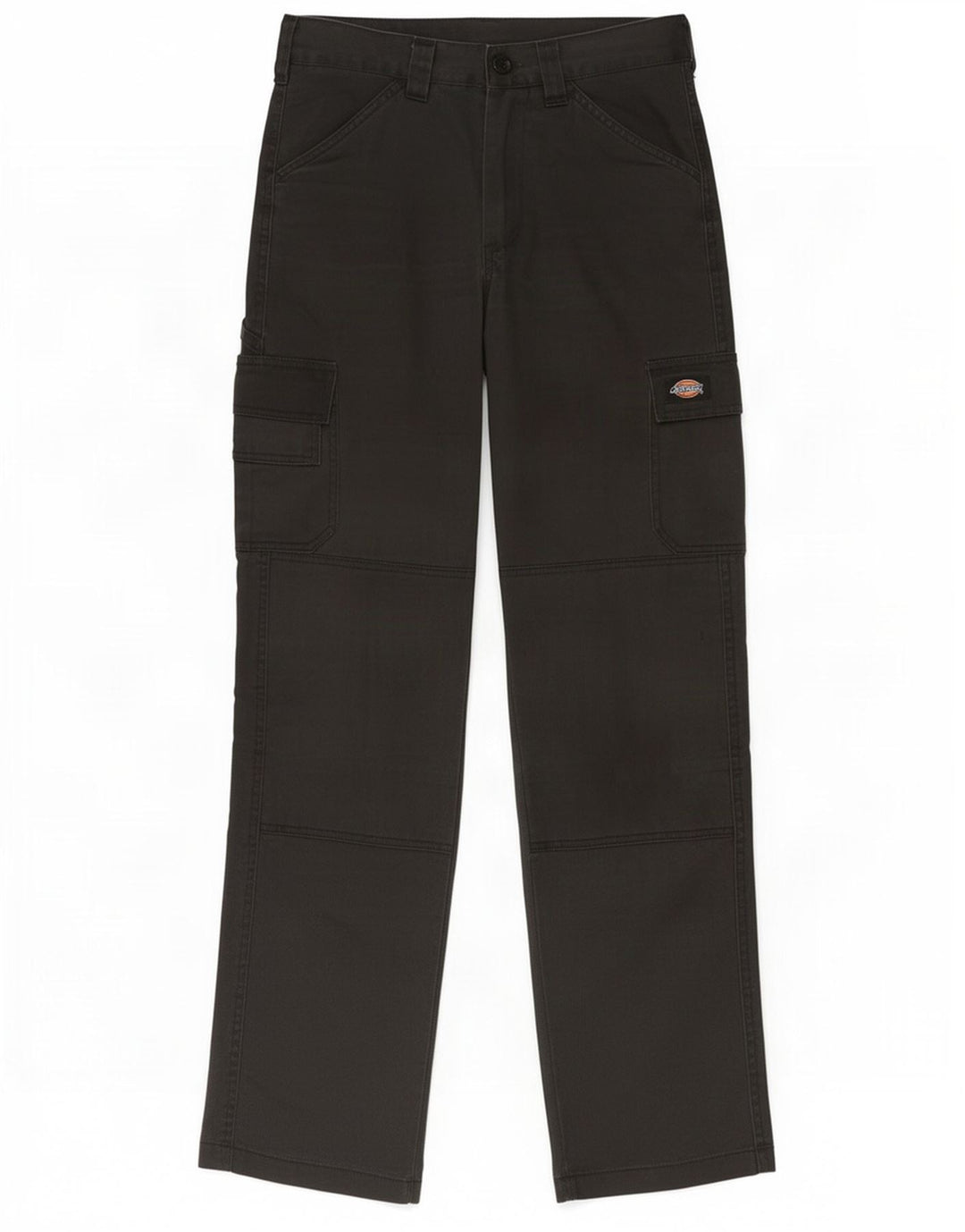 Pantaloni cargo dritti da uomo Dickies W26 L30 poliestere nero