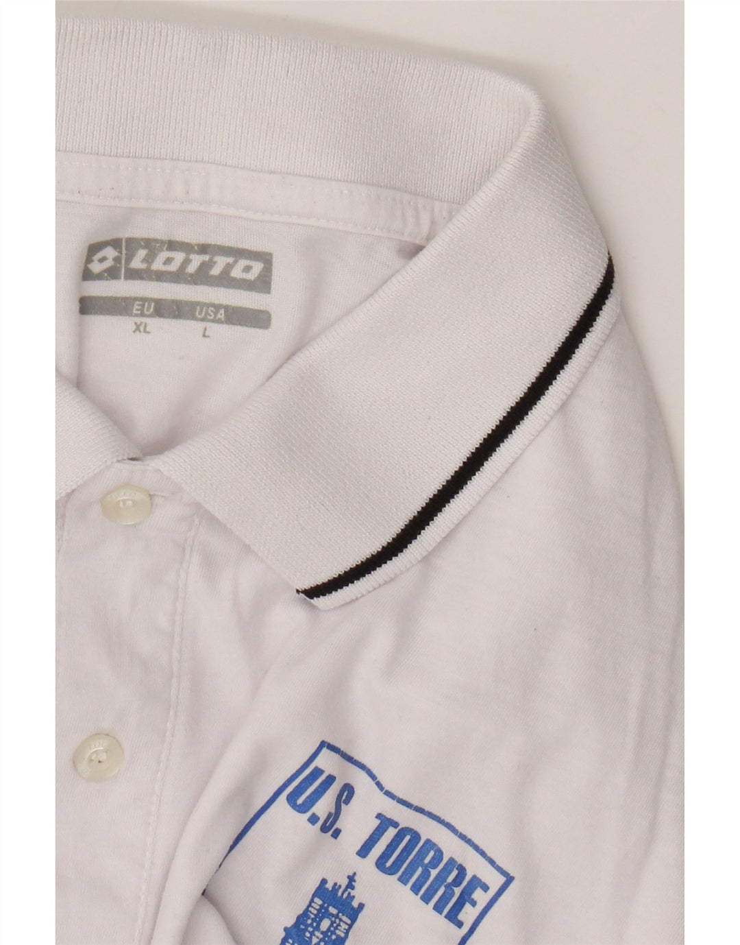 Polo da uomo Lotto XL Bianca