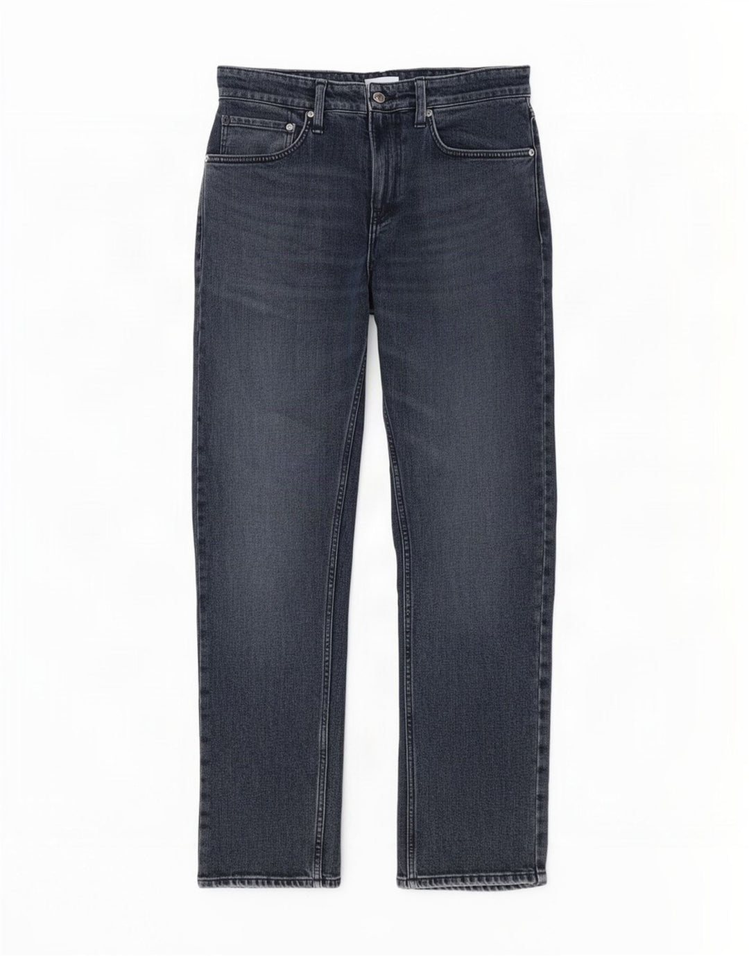 Jeans dritti da uomo Calvin Klein W32 L32 cotone grigio