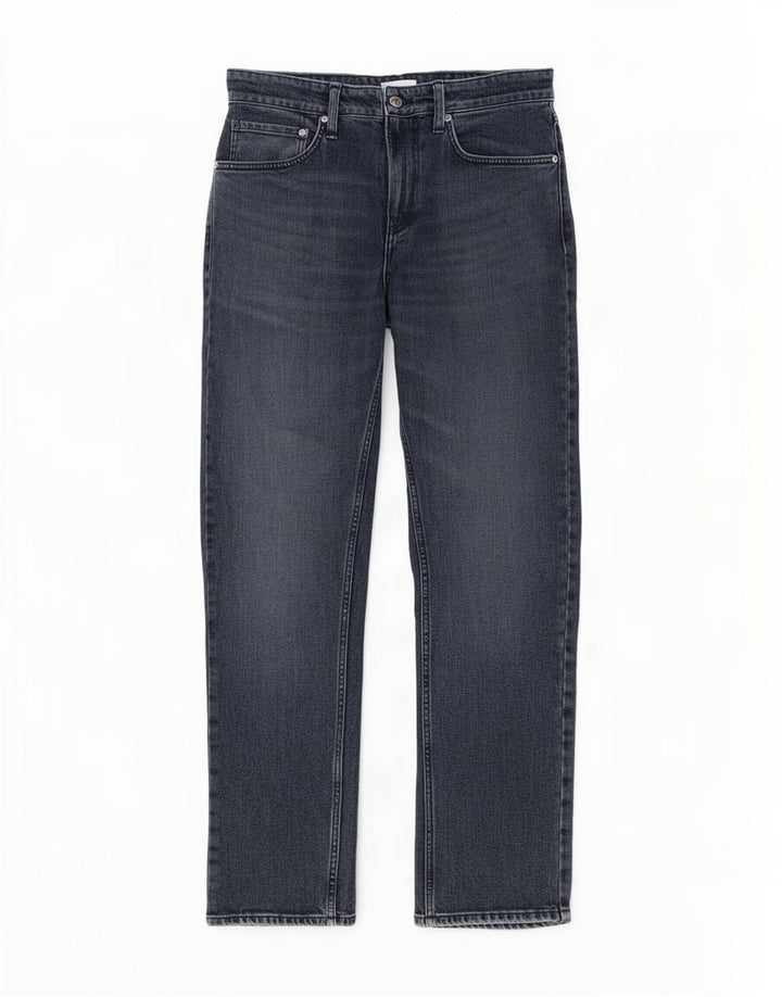 Jeans dritti da uomo Calvin Klein W32 L32 cotone grigio