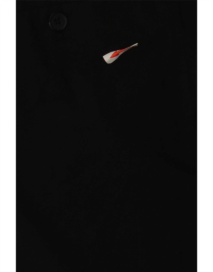 Pantaloni casual regolari da uomo Dkny W34 L31 lana nera