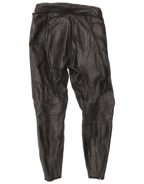 Pantaloni Moto Racer Da Uomo Dainese Taglia 50 Small W30 L30 Moto Nero