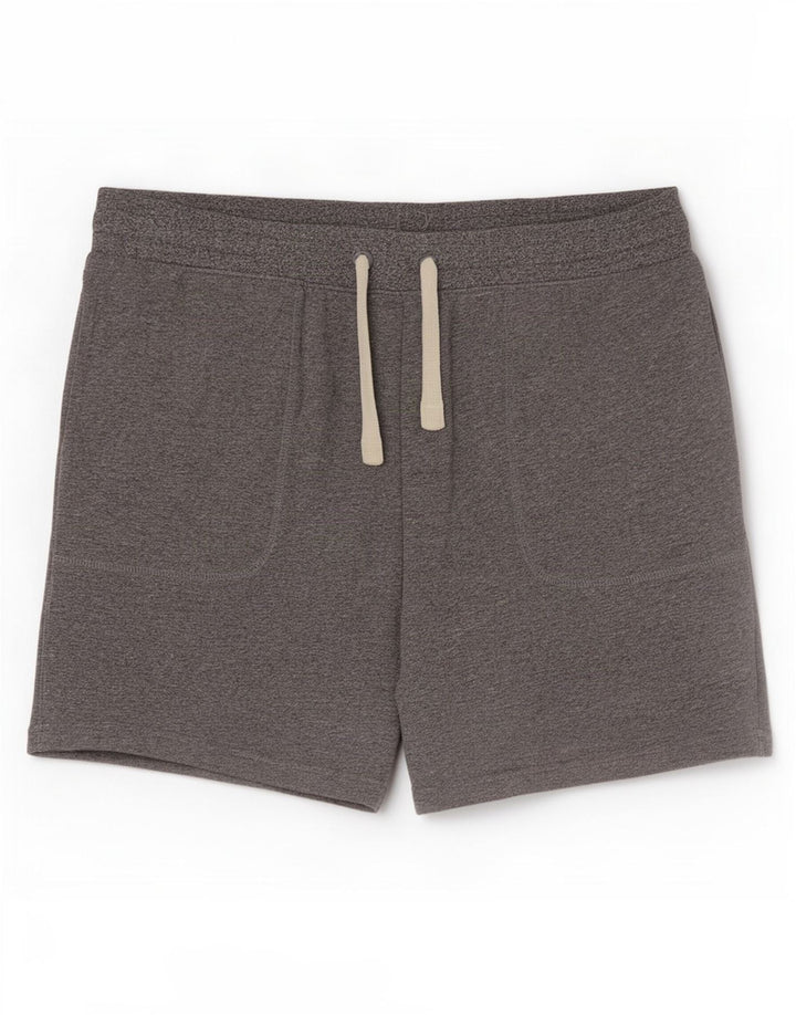 Pantaloncini sportivi da uomo Marks & Spencer in cotone screziato grigio medio