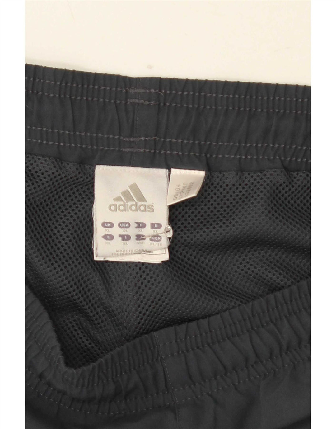 Pantaloncini sportivi da uomo Adidas XL poliestere grigio