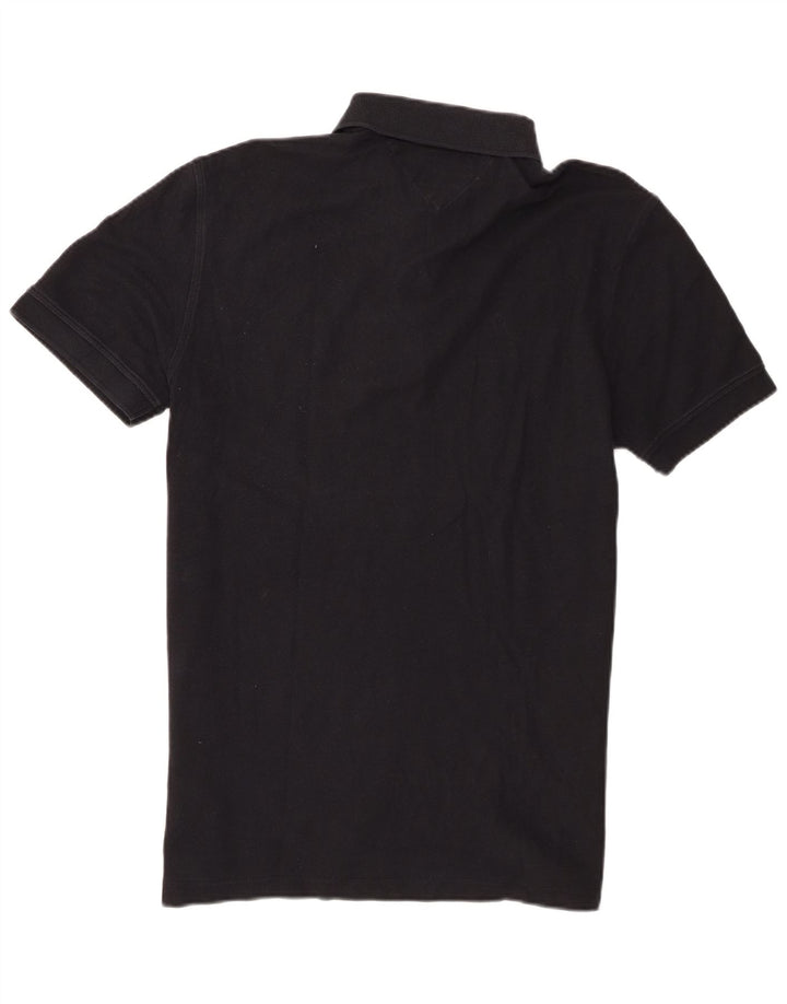 Polo da uomo Tommy Hilfiger grande in cotone blu navy