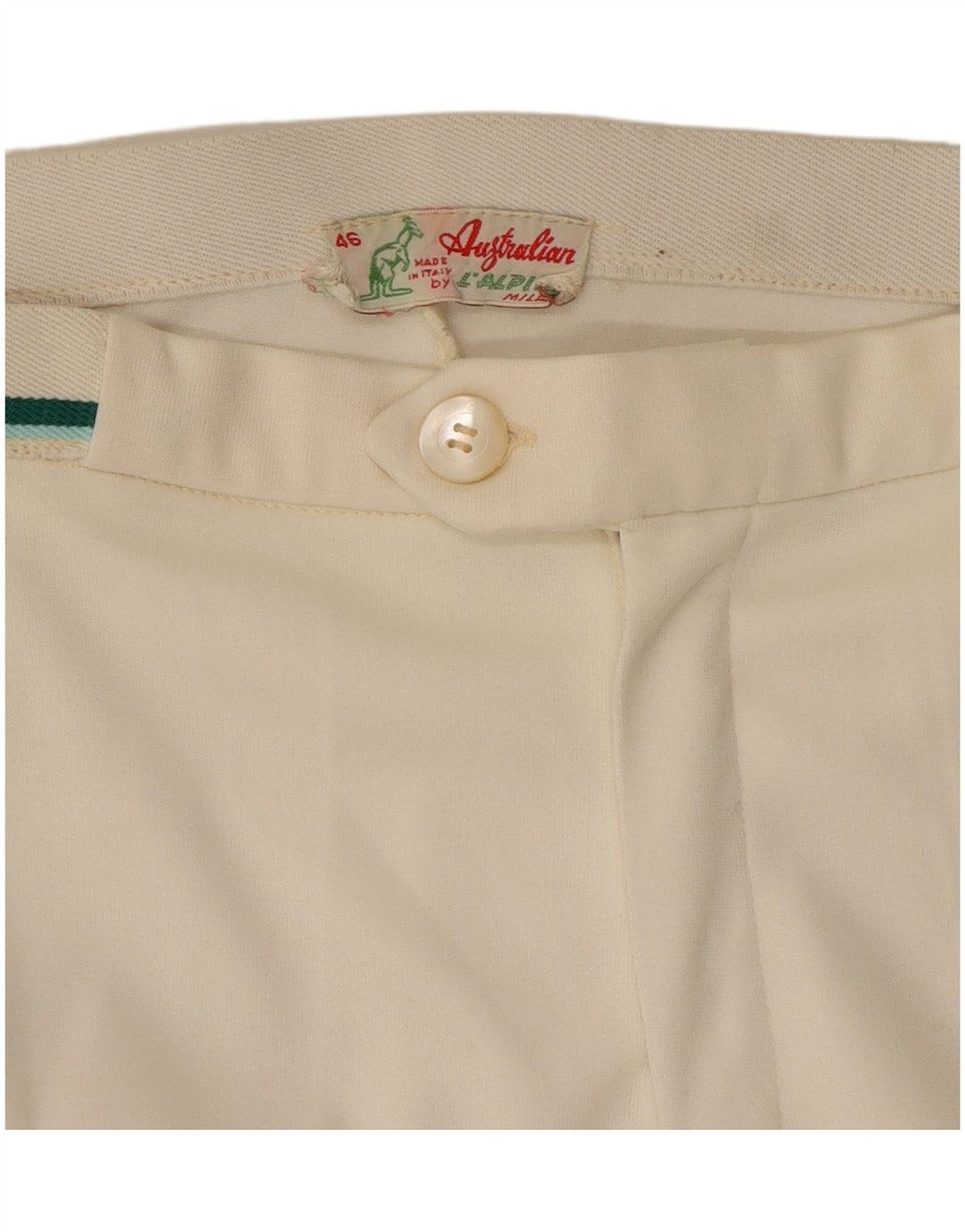 Pantaloncini da donna AUSTRALIAN L'ALPINA IT 46 Large W33 Off White sintetico