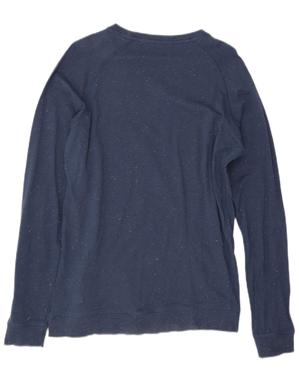 Carrera Top da uomo con motivo grafico astratto manica lunga piccolo blu navy