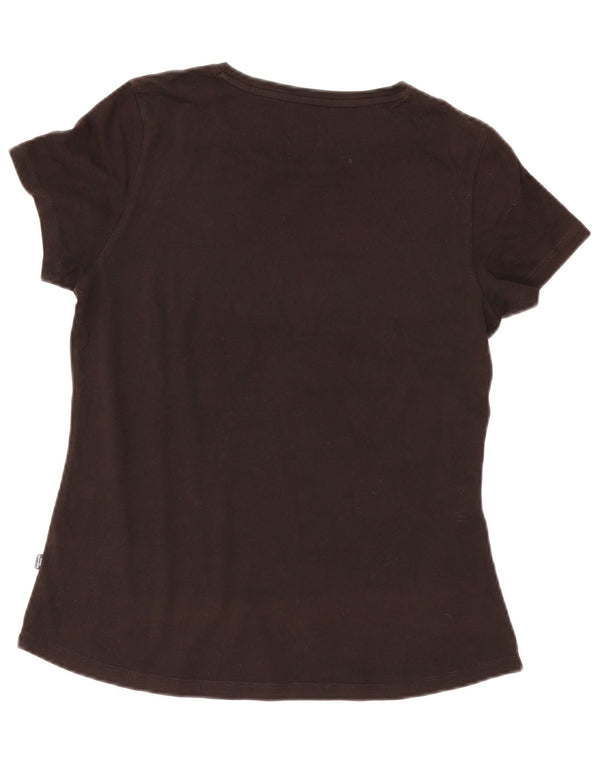 T-shirt grafica da donna Puma UK 14 media nera