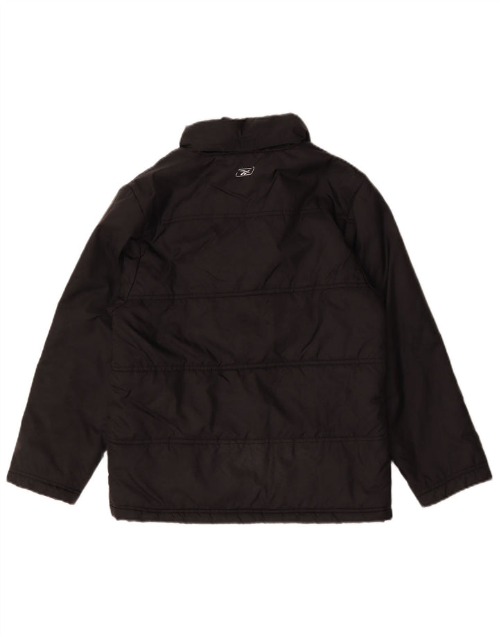 Giacca imbottita Reebok da bambino 13-14 anni in poliestere nero