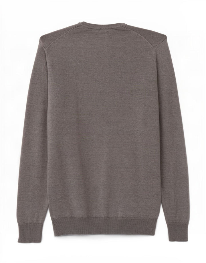 Maglione maglione con scollo a V da uomo Calvin Klein Jeans 2XL Grigio