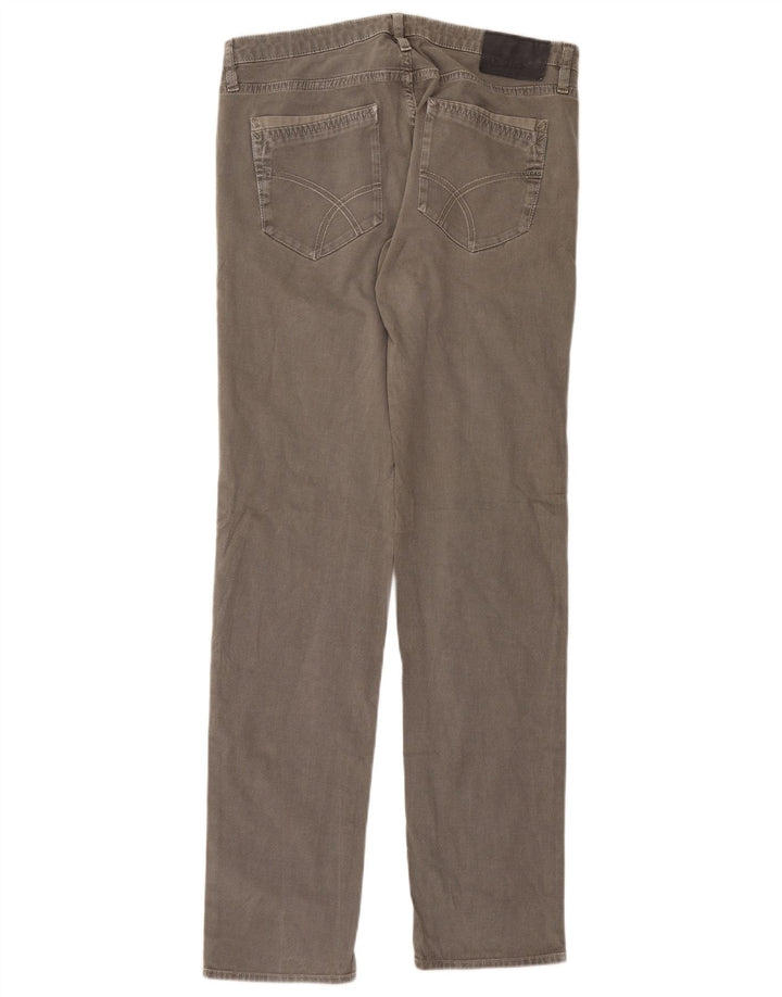Pantaloni Casual Slim Uomo Gas W33 L34 Cotone Grigio