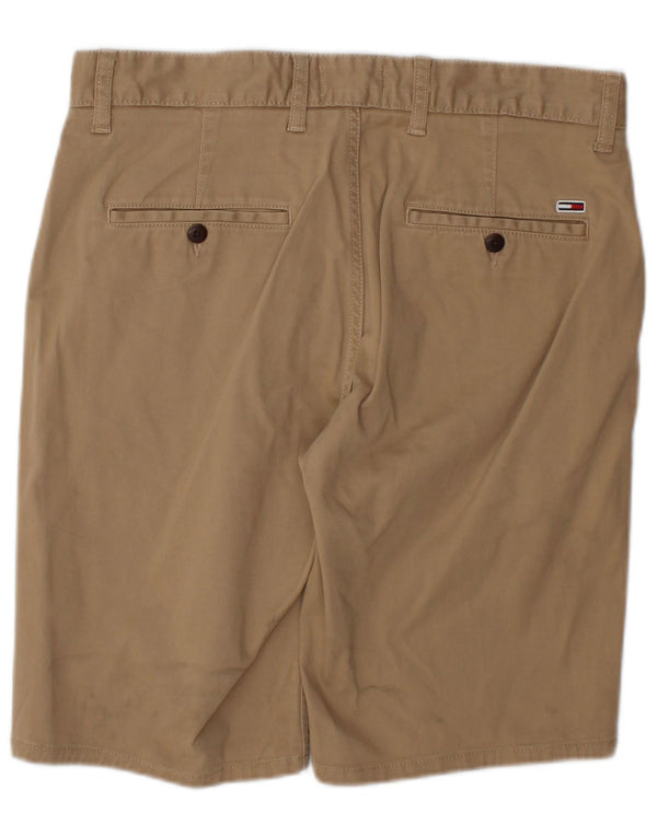 Pantaloncini chino da uomo Tommy Hilfiger W32 cotone beige medio