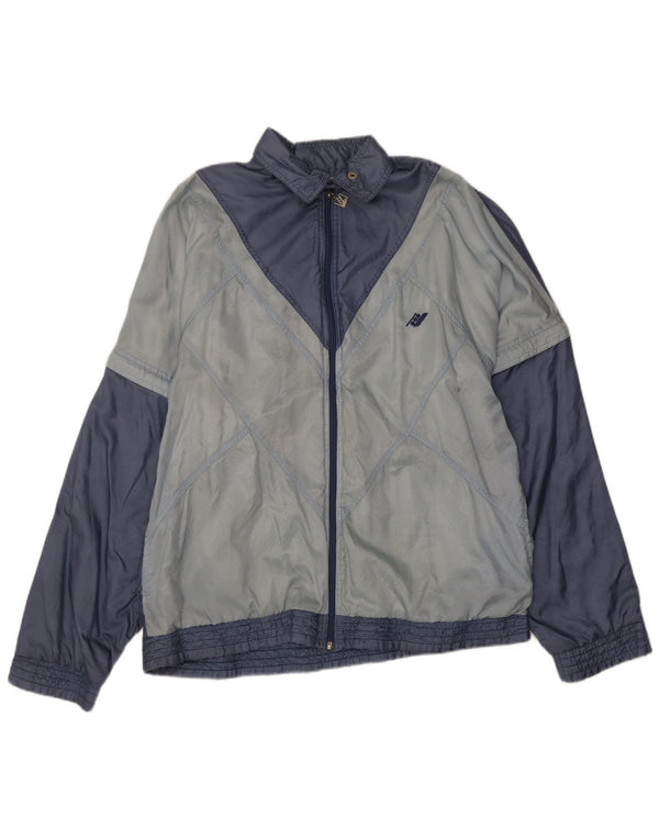 Giacca da tuta da uomo unisex Rucanor UK 44 XL Blu navy Colourblock