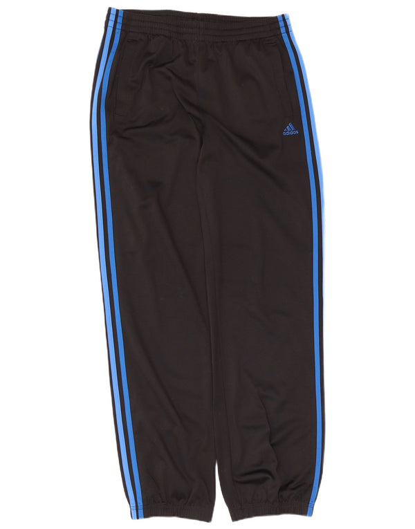 Pantaloni da tuta Adidas Climalite da ragazzo, pantaloni da jogging, 15-16 anni, neri