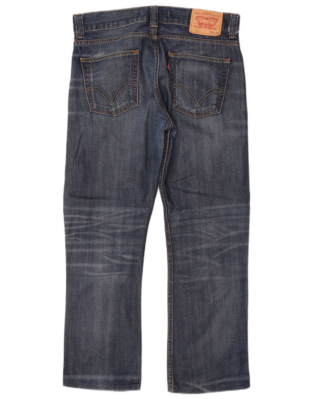 Jeans Levi's Uomo 512 Bootcut W34 L29 Blu