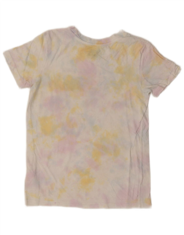 T-shirt grafica da donna VANS Top UK 6 XS cotone tie-dye multicolore
