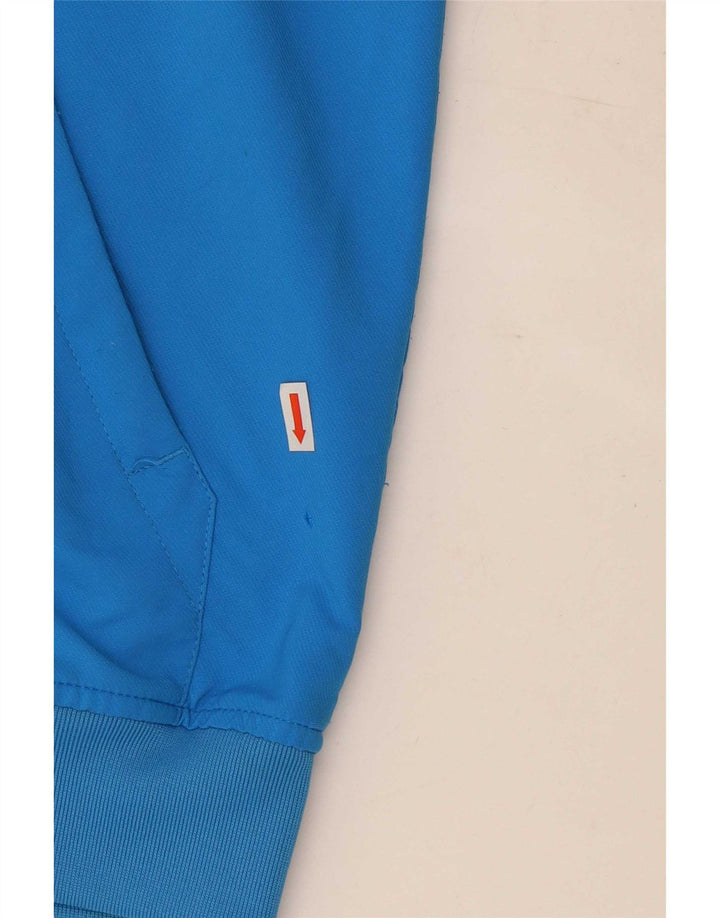 Umbro Giacca da tuta grafica da uomo in poliestere blu medio