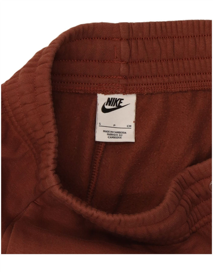 Pantaloni da tuta con grafica Nike da uomo, pantaloni da jogging, piccoli, marroni