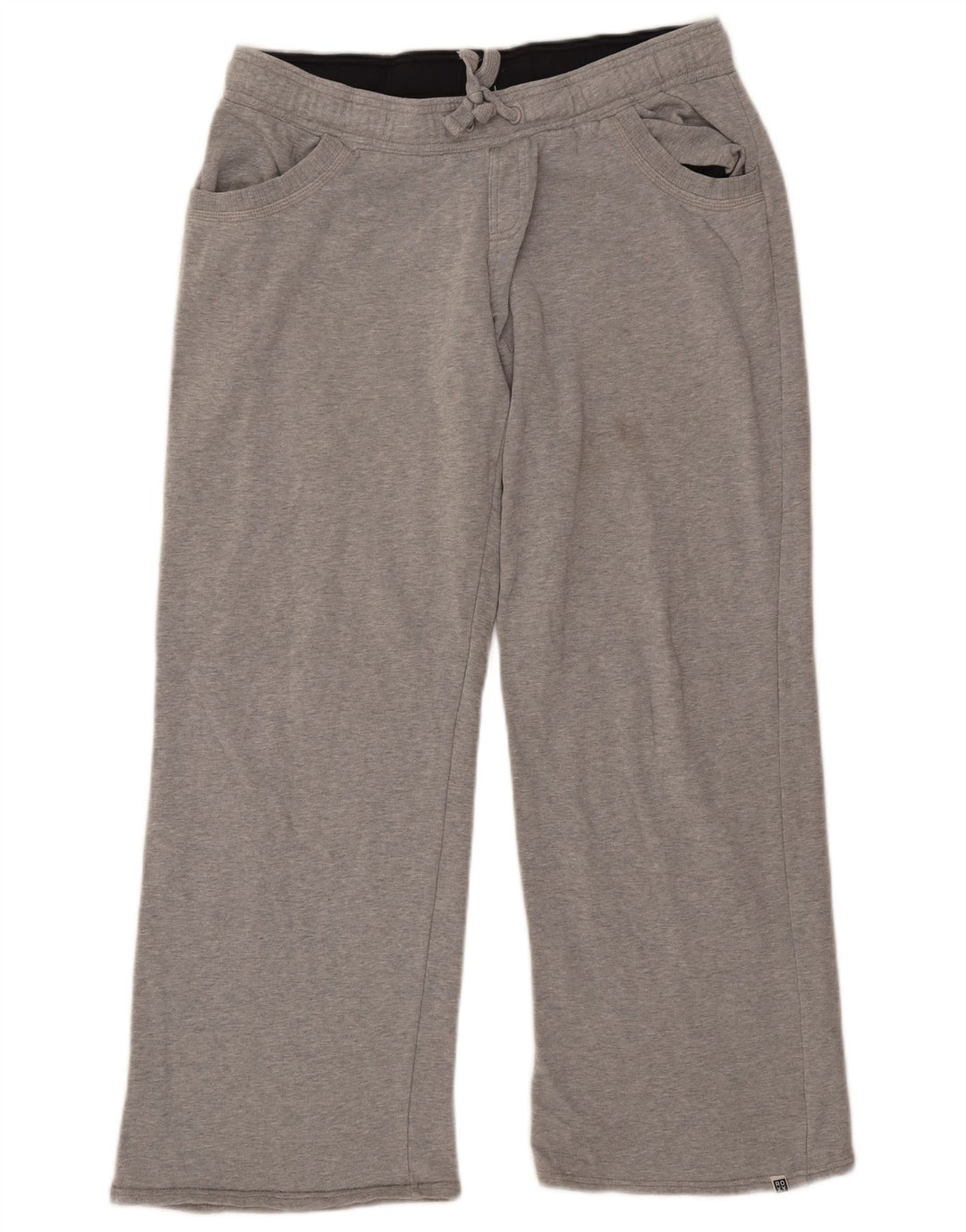 Pantaloni da tuta con grafica ROXY da donna UK 14 Large Grigi