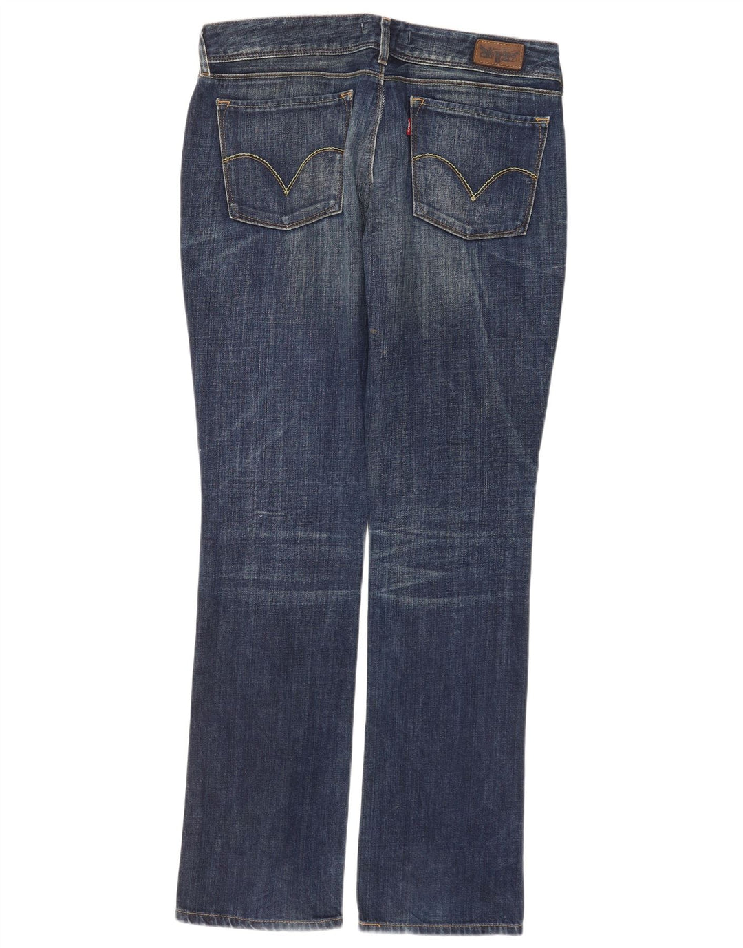 Jeans dritti Levi's 470 da donna W33 L34 cotone blu navy