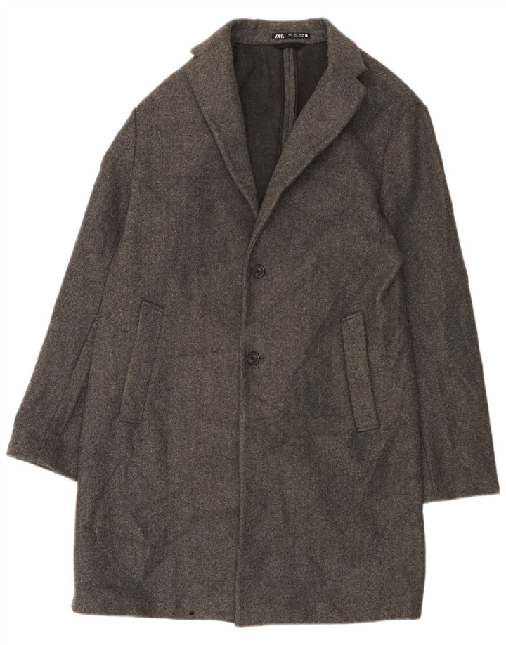 Cappotto Zara da uomo UK 40 grande grigio