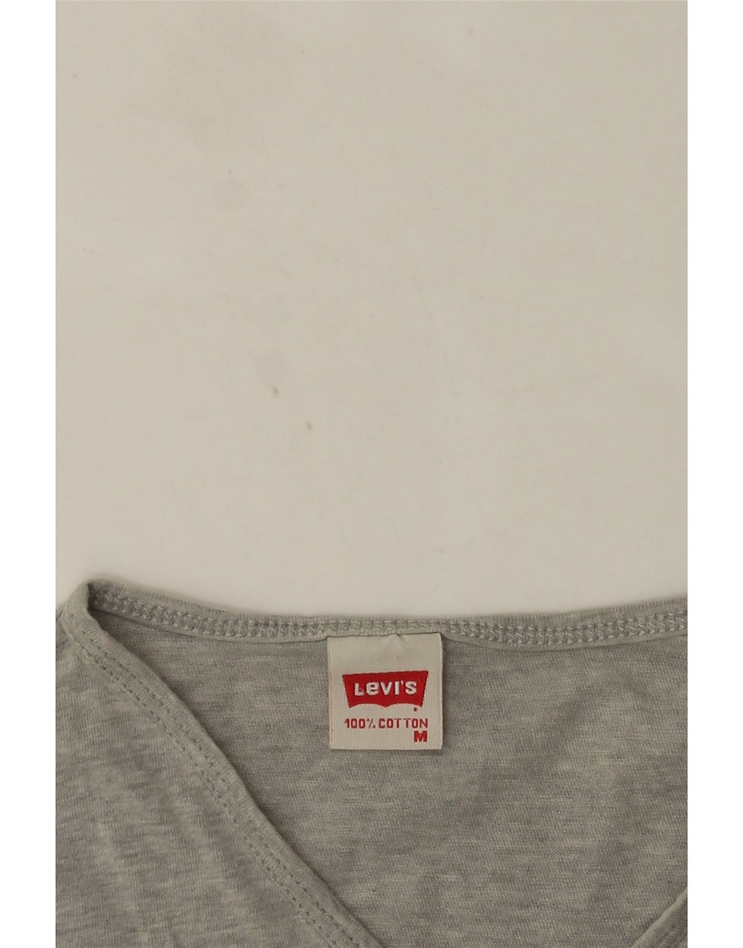 T-shirt da uomo Levi's Top in cotone mélange grigio medio