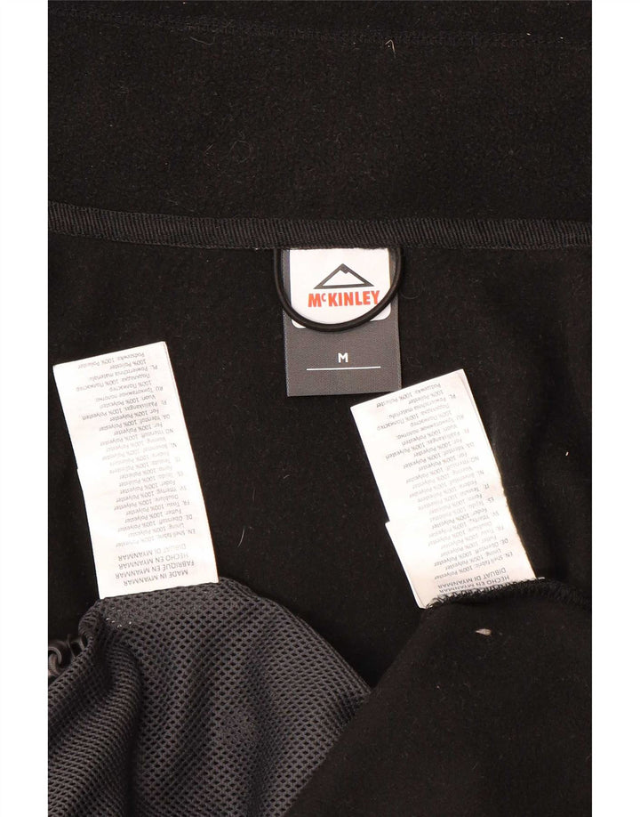 Giacca antipioggia con cappuccio da uomo McKinley UK 38 poliestere nero medio