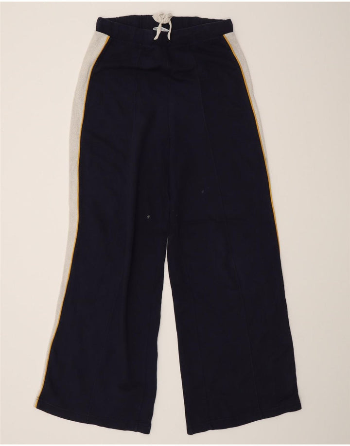 Pantaloni della tuta da donna Zara UK 12 Medium Navy Blue Colourblock