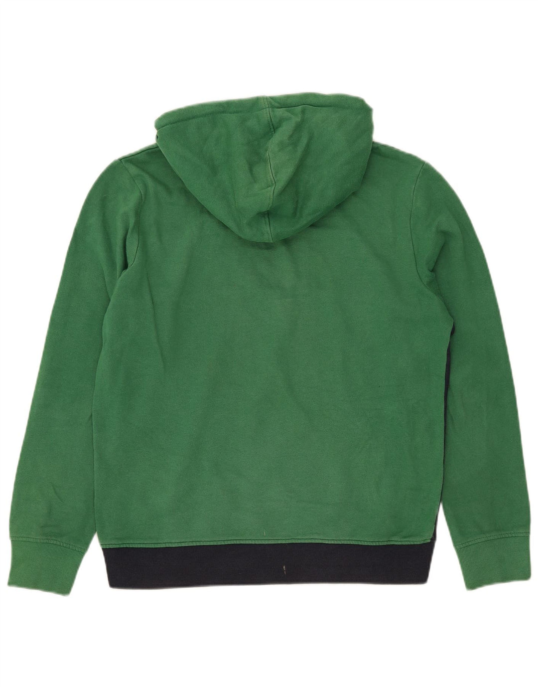 Maglione con cappuccio da uomo Jack & Jones in cotone color block verde medio