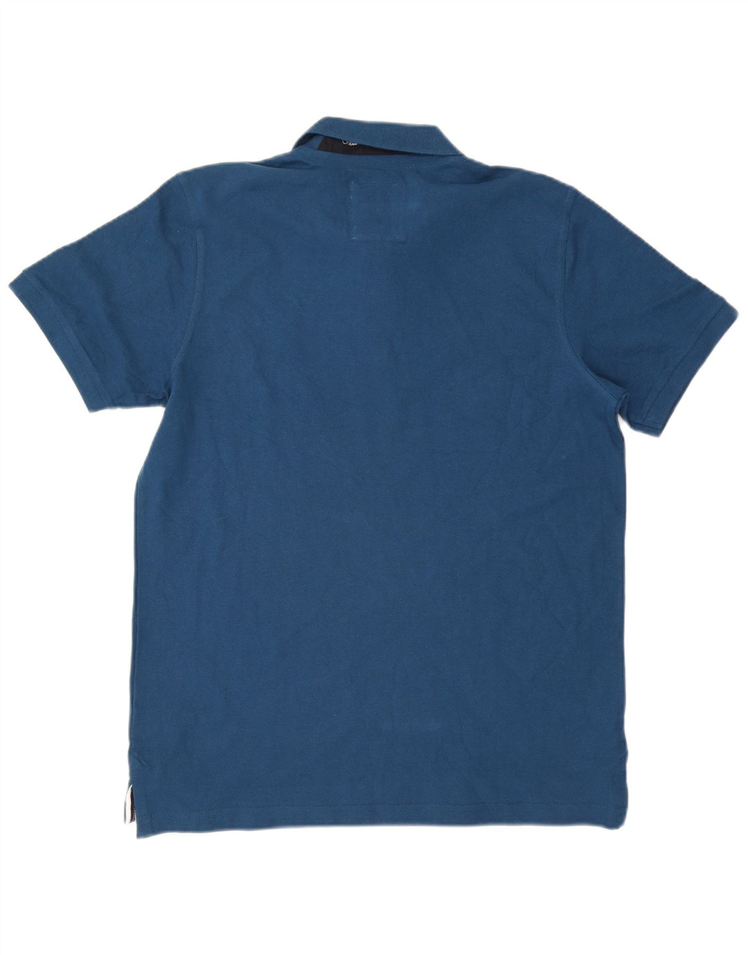 Crew Clothing Polo da uomo grande in cotone blu
