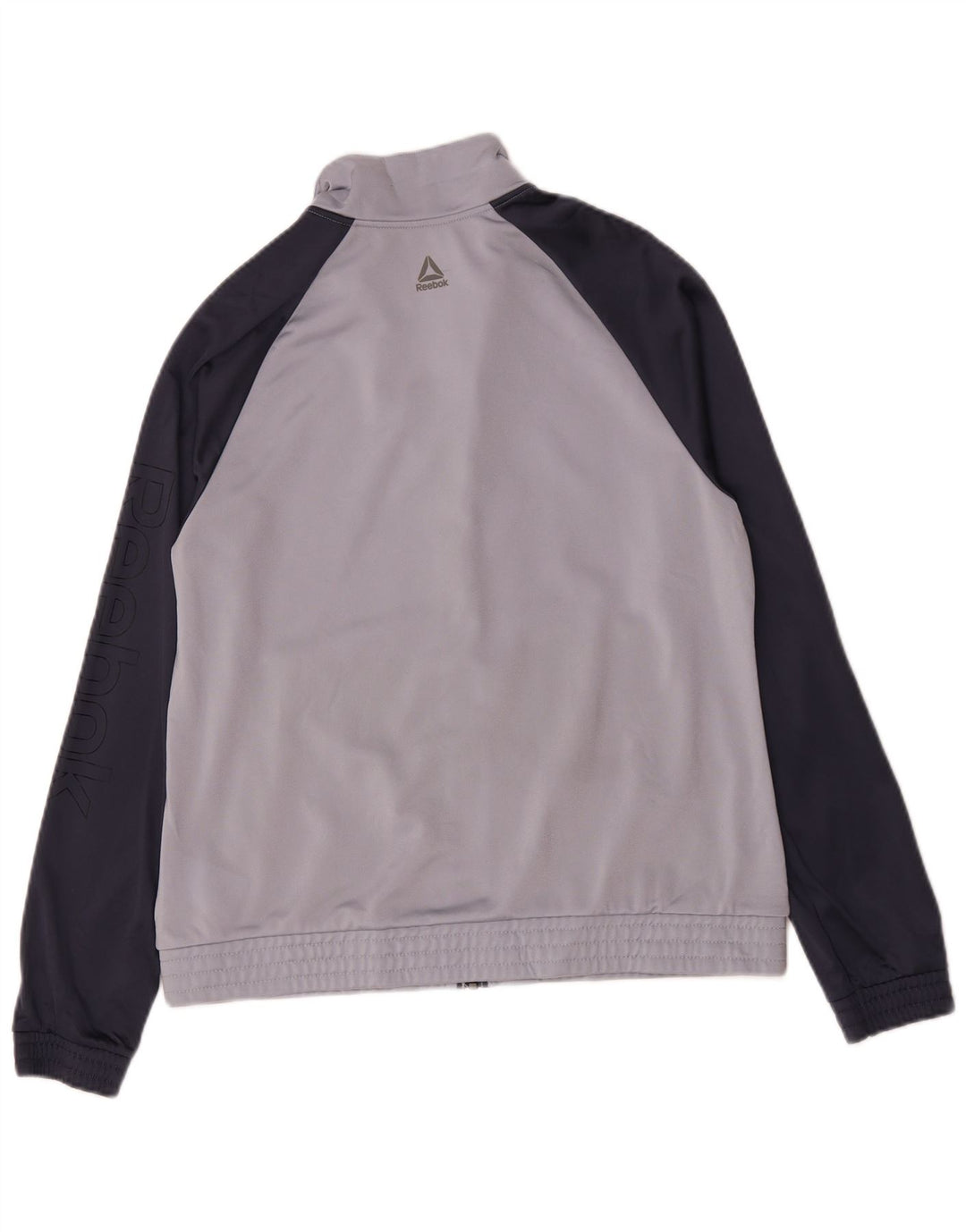 Giacca da tuta da donna Reebok UK 16/18 Large Blu Navy Colourblock