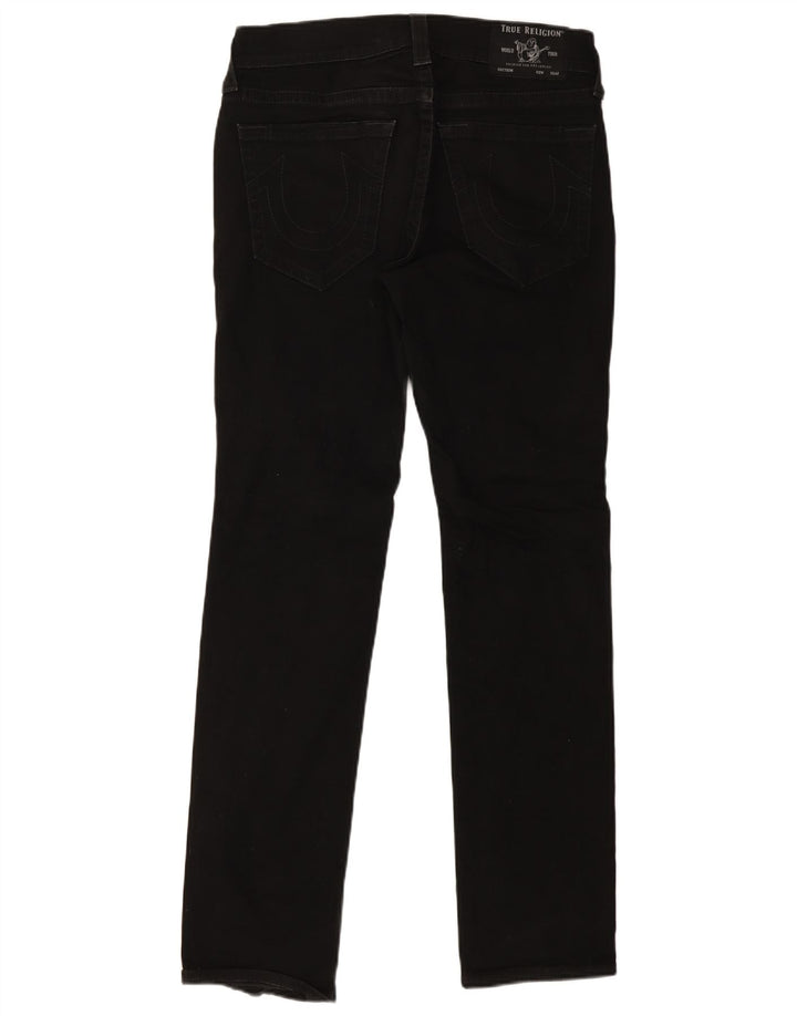 Jeans slim da uomo True Religion W32 L32 cotone nero