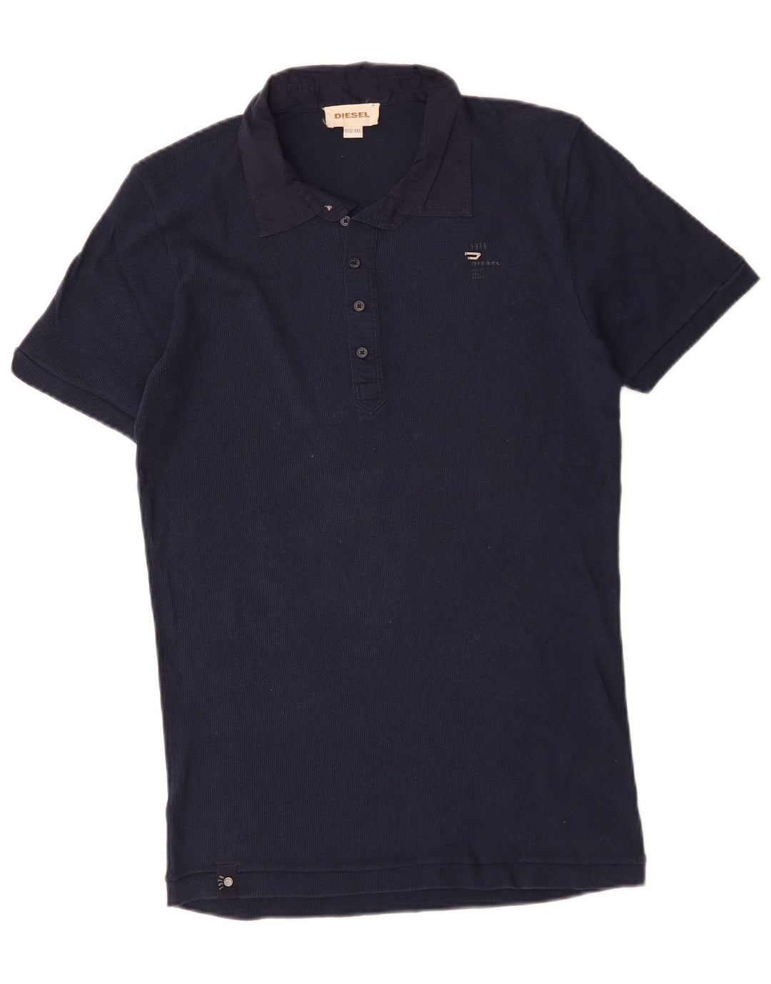 Polo da uomo DIESEL 2XL Blu navy