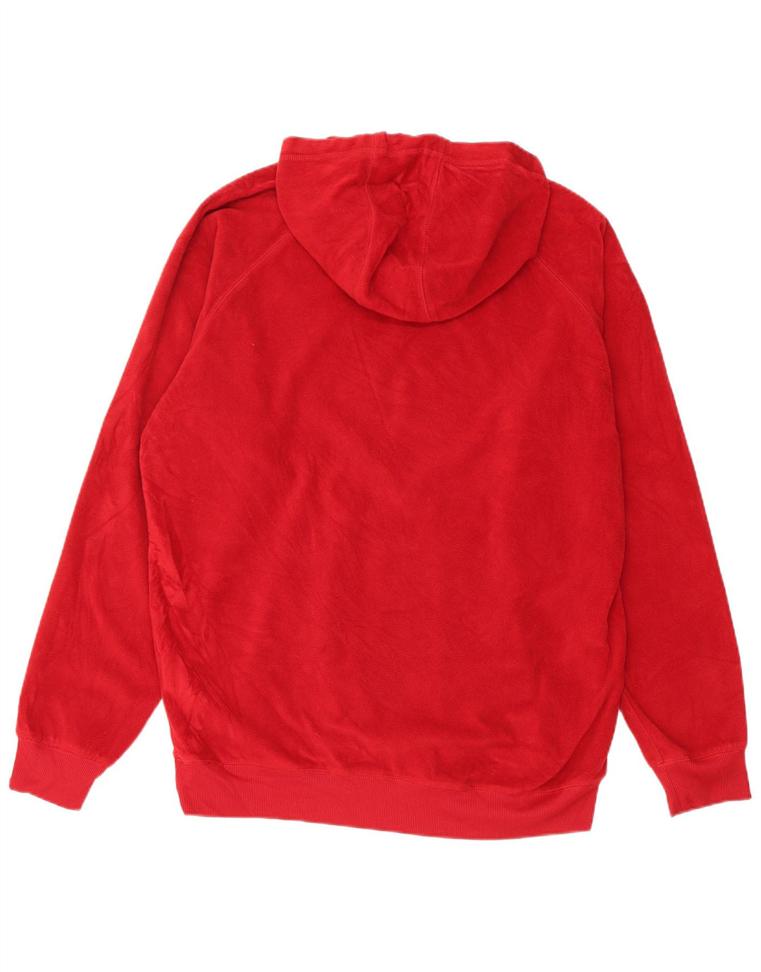 Maglione in pile con cappuccio Columbia da uomo grande rosso poliestere