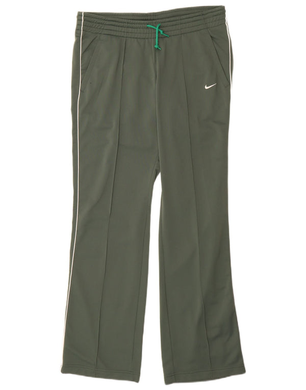 Pantaloni della tuta da donna Nike UK 8/10 Small Poliestere kaki