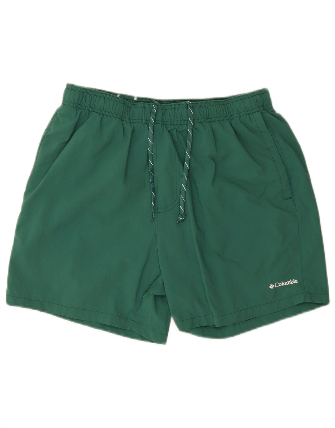 Pantaloncini da bagno da uomo Columbia in nylon verde medio