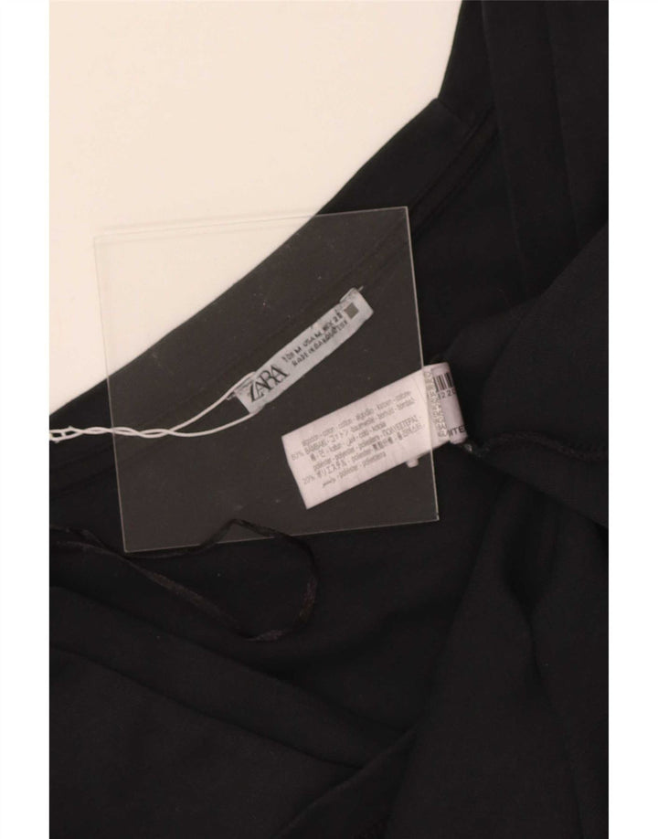 T-shirt oversize da donna Zara UK 14 cotone medio nero