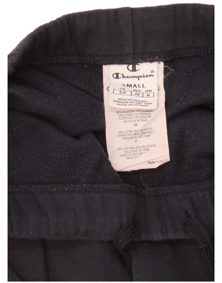 Pantaloni da tuta da uomo Champion Small in cotone blu navy