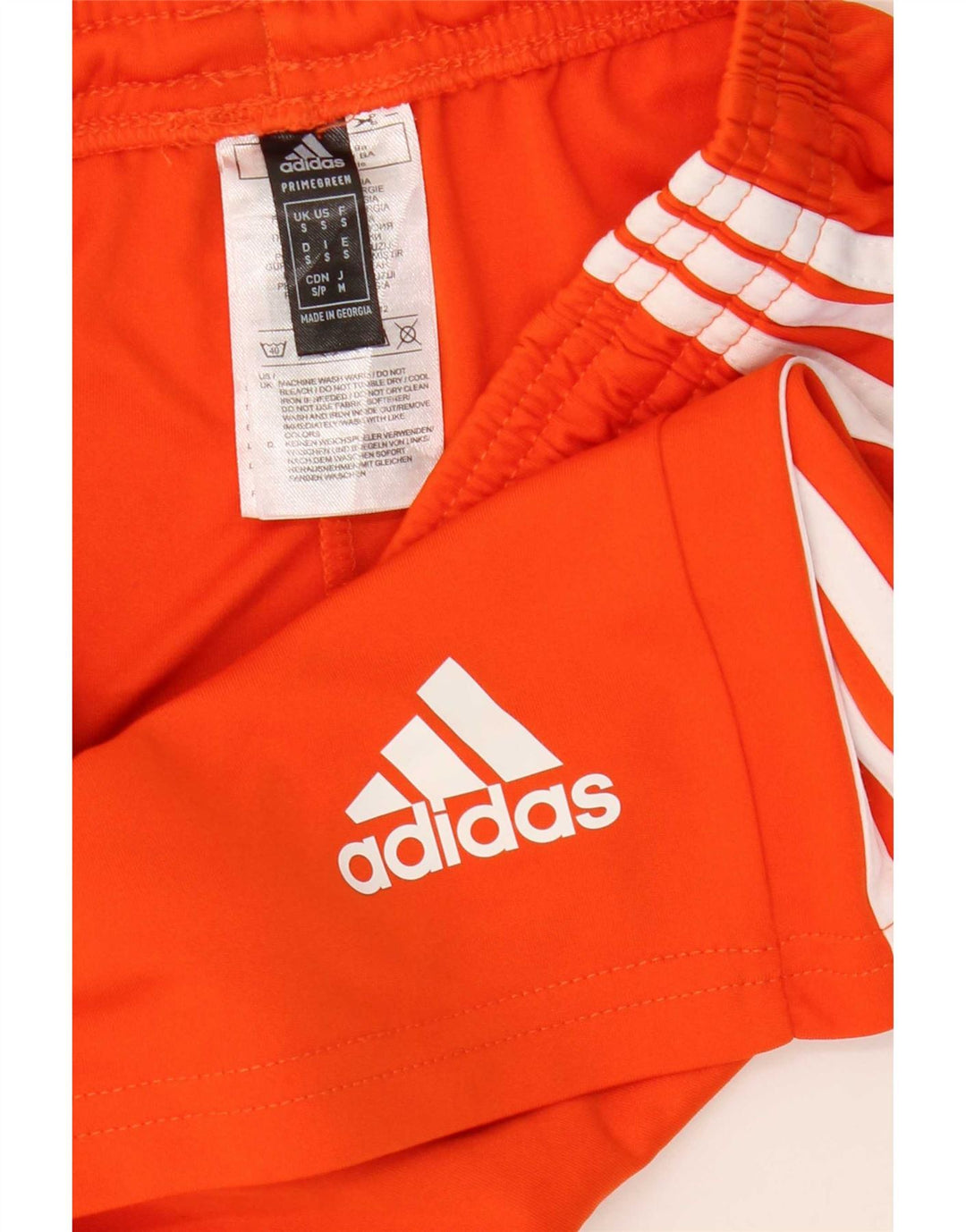 Pantaloncini sportivi Adidas Aeroready da uomo piccoli in poliestere arancione